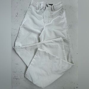 Bimba Y Lola Corduroy White Pants - Size: EU 36. Used Once time!